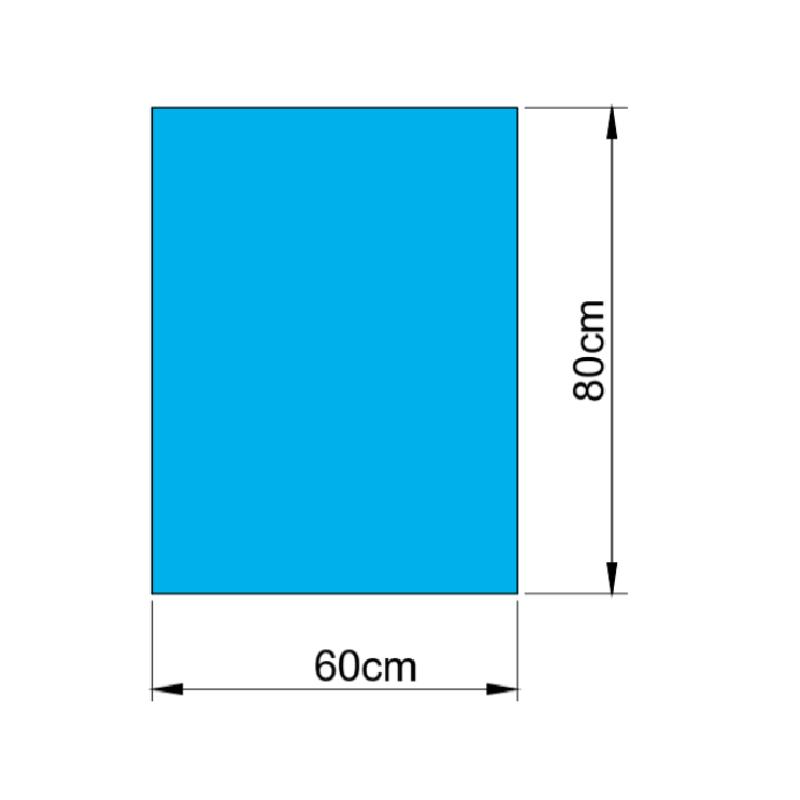 Покриття 60 см х 80 см, непромокальне (ламінований спанбонд - 56г/м2), стерильне одноразового використання NUREL®